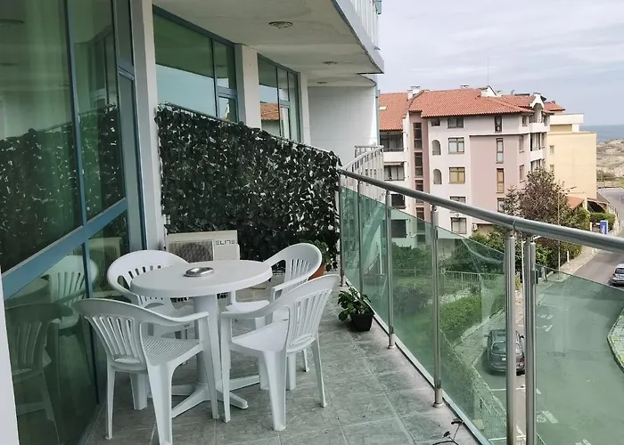 Apartmán F 207 Del Sol - просторно студио с кухня Primorsko